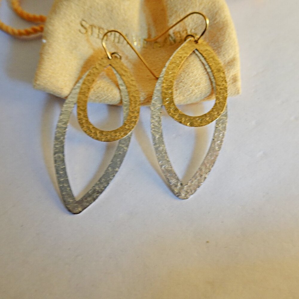 Stephanie Kantis sterling and 14k Earrings